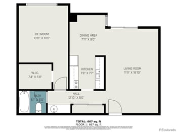 2375 S Linden Ct #201, Denver, CO 80222