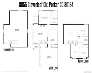 8855 Cloverleaf Cir, Parker, CO 80134