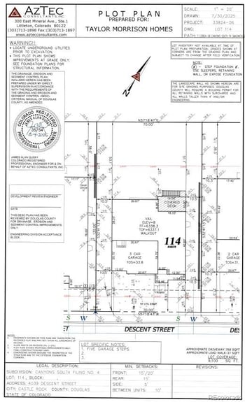 4039 Descent St, Castle Rock, CO 80108