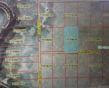 Kalamath Trail Lot 62, San Luis, CO 81152