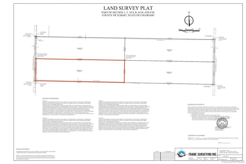 Parcel 4 County Road 33 Lot 4, Elbert, CO 80106