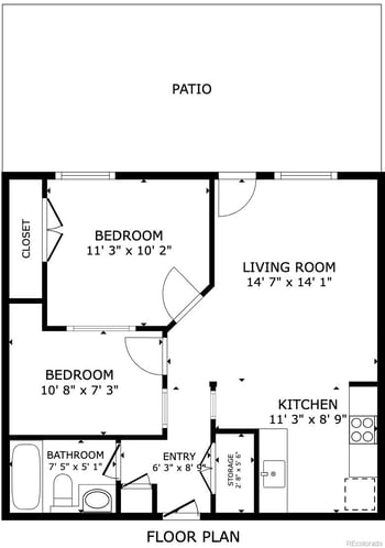 2460 W Caithness Pl #104, Denver, CO 80211