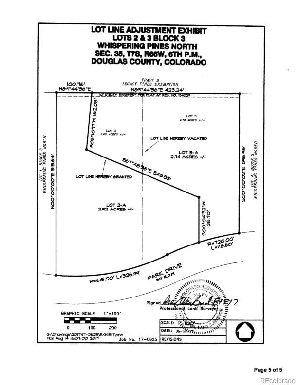 Park Dr Lot 2-A, Franktown, CO 80116