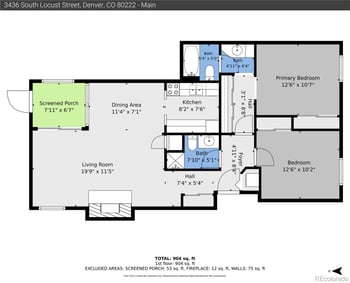 3436 S Locust St #A, Denver, CO 80222