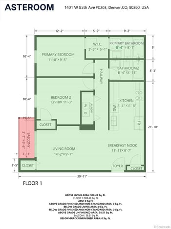 1401 W 85th Ave #C203, Denver, CO 80260