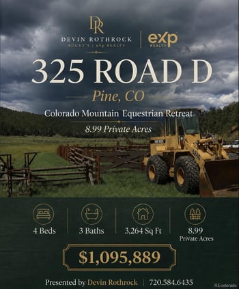 325 Road D, Pine, CO 80470