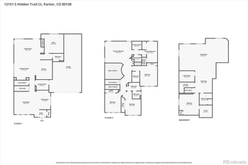 12151 S Hidden Trail Ct, Parker, CO 80138