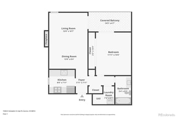 15202 E Hampden Cir #F5, Aurora, CO 80014