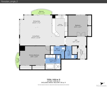 400 E 3rd Ave #1203, Denver, CO 80203