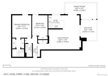 130 N Pearl St #1404, Denver, CO 80203