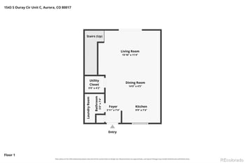 1543 S Ouray Cir #C, Aurora, CO 80017