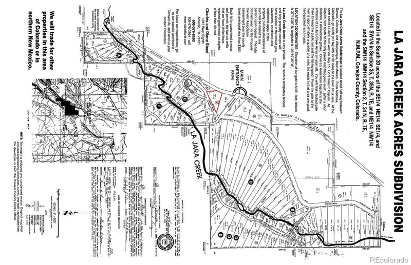 Lot 2 Canyon Rd, Capulin, CO 81124