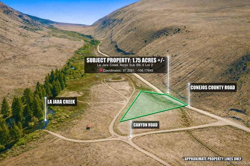 Lot 2 Canyon Rd, Capulin, CO 81124