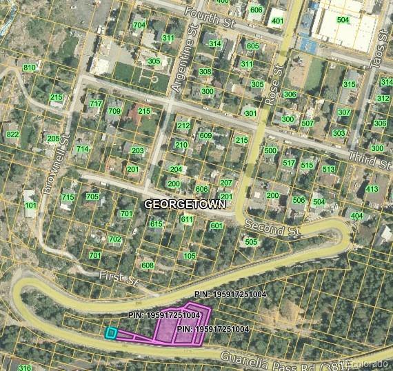 00 Guanella Pass Rd Block: I Lot: 3 AND:- Lot: 4 & VAC ROSE ST & LOTS 5-8, Georgetown, CO 80444