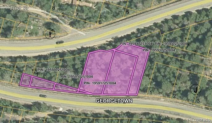00 Guanella Pass Rd Block: I Lot: 3 AND:- Lot: 4 & VAC ROSE ST & LOTS 5-8, Georgetown, CO 80444
