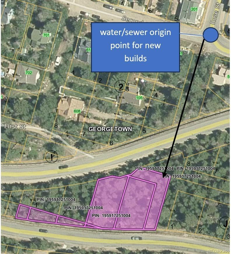 00 Guanella Pass Rd Block: I Lot: 3 AND:- Lot: 4 & VAC ROSE ST & LOTS 5-8, Georgetown, CO 80444