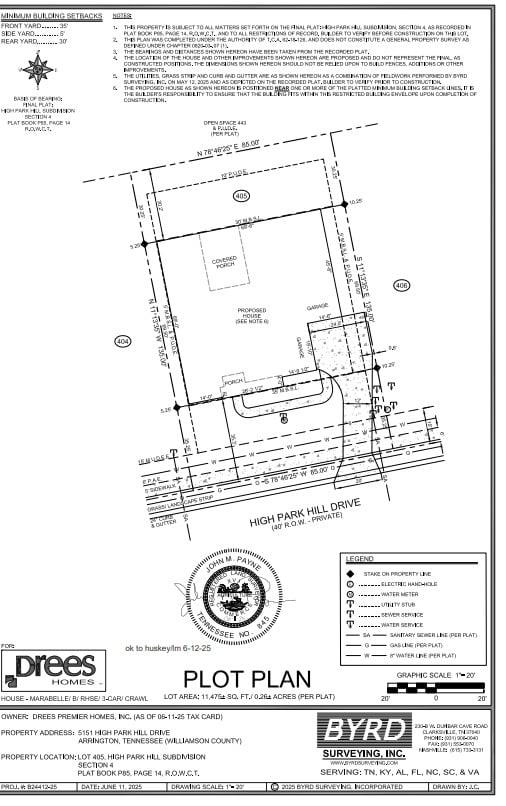 5151 High Park Hill Dr, Arrington, TN 37014