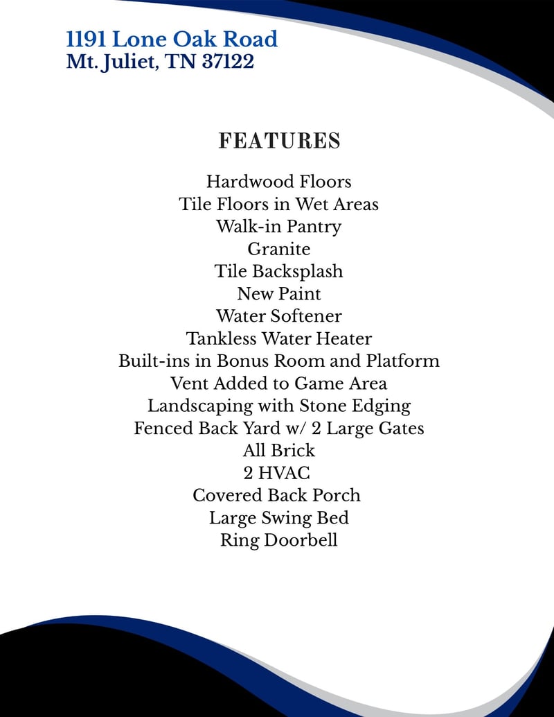 1191 Lone Oak Rd, Mount Juliet, TN 37122