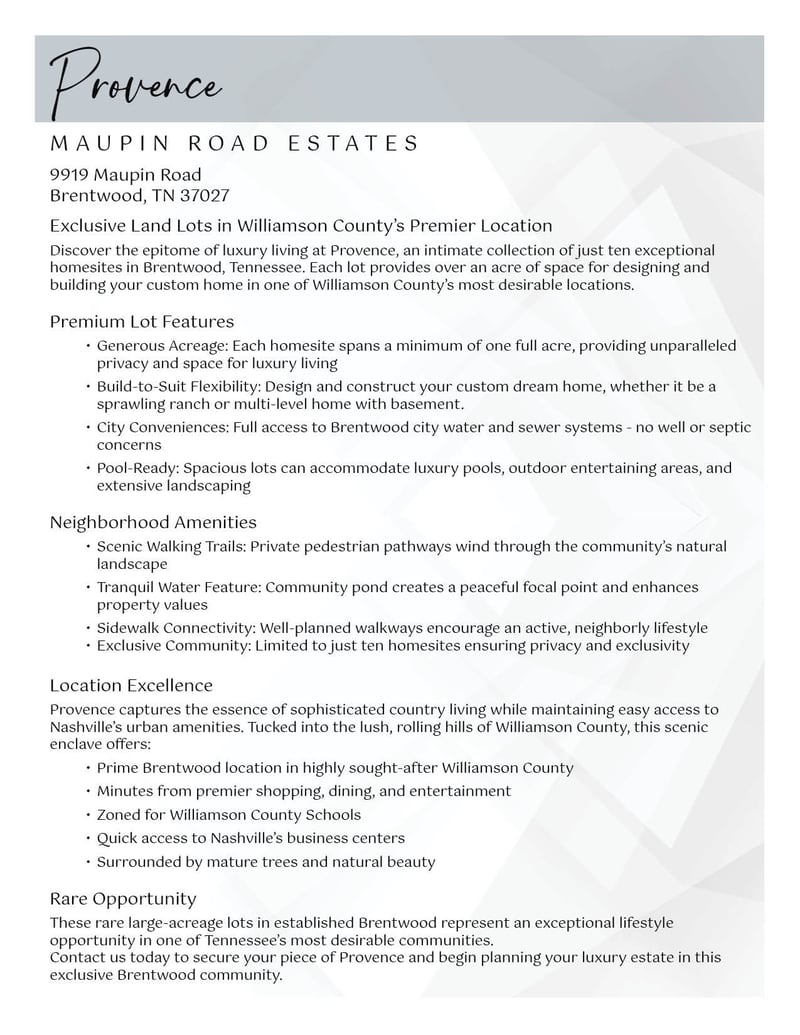 9919 Maupin Rd, Brentwood, TN 37027