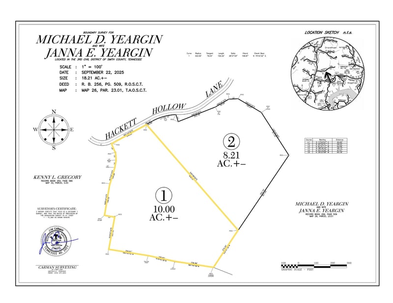 0 Hackett Hollow Ln, Pleasant Shade, TN 37145