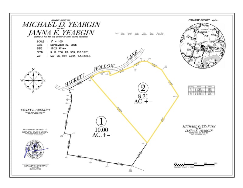 0 Hackett Hollow Ln, Pleasant Shade, TN 37145