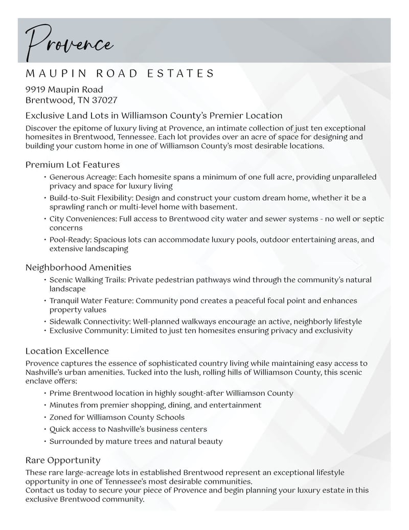 9919 Maupin Rd, Brentwood, TN 37027