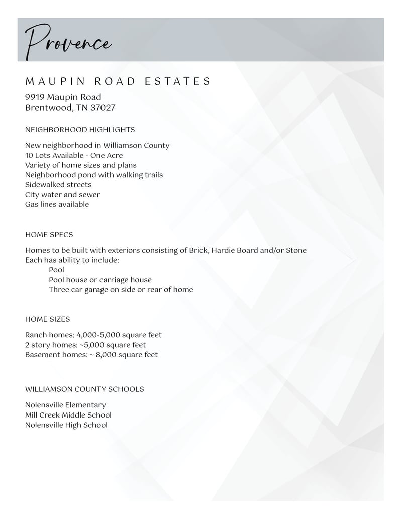 9919 Maupin Rd, Brentwood, TN 37027