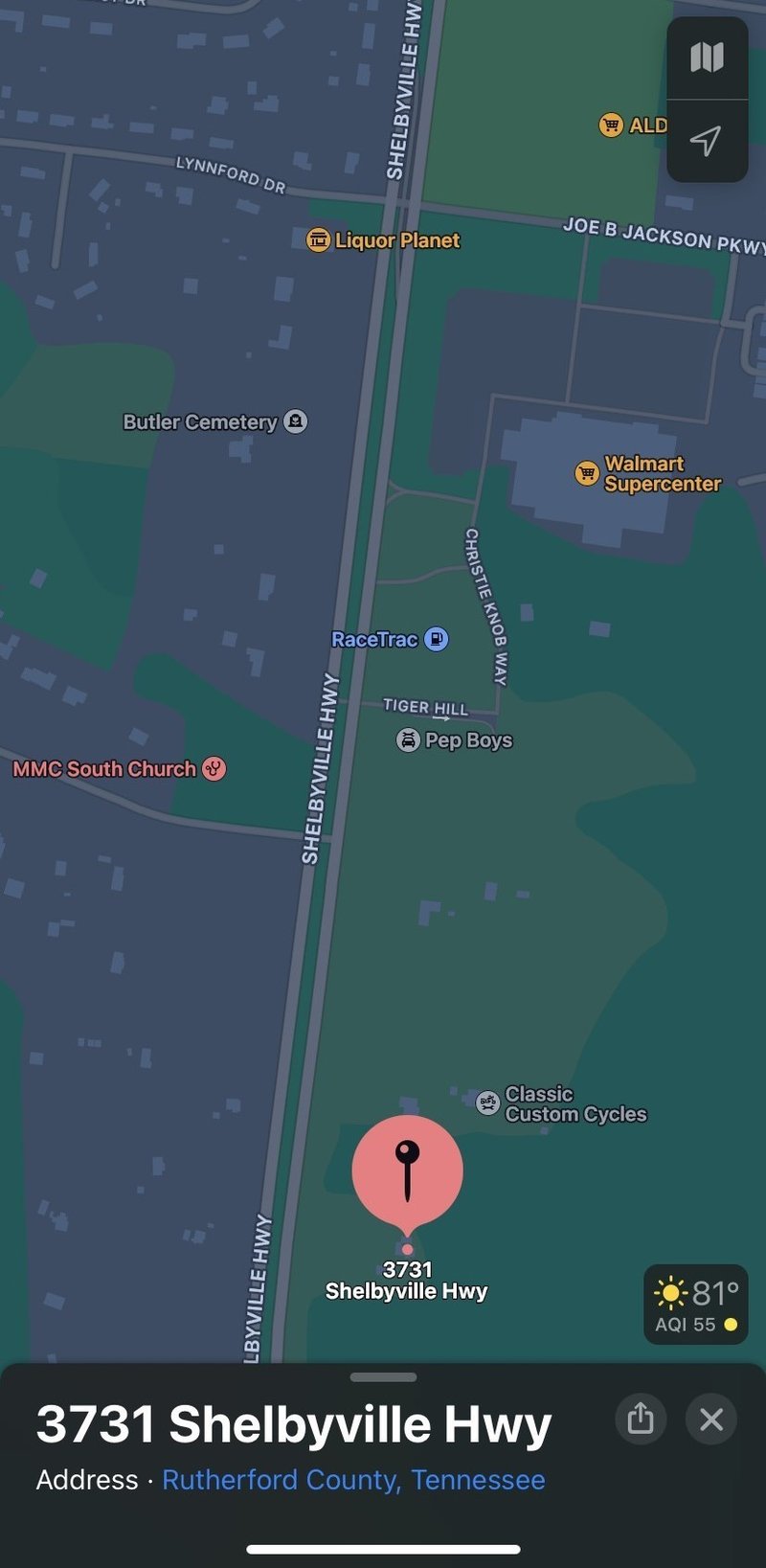 3731 Shelbyville Hwy, Murfreesboro, TN 37127