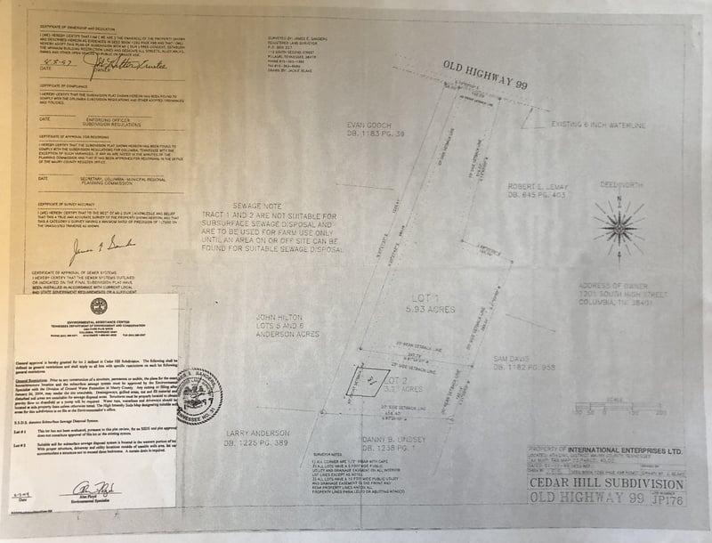 0 Old Highway 99, Columbia, TN 38401