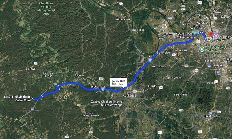 Jackson Cabin Rd, Kingston Springs, TN 37082