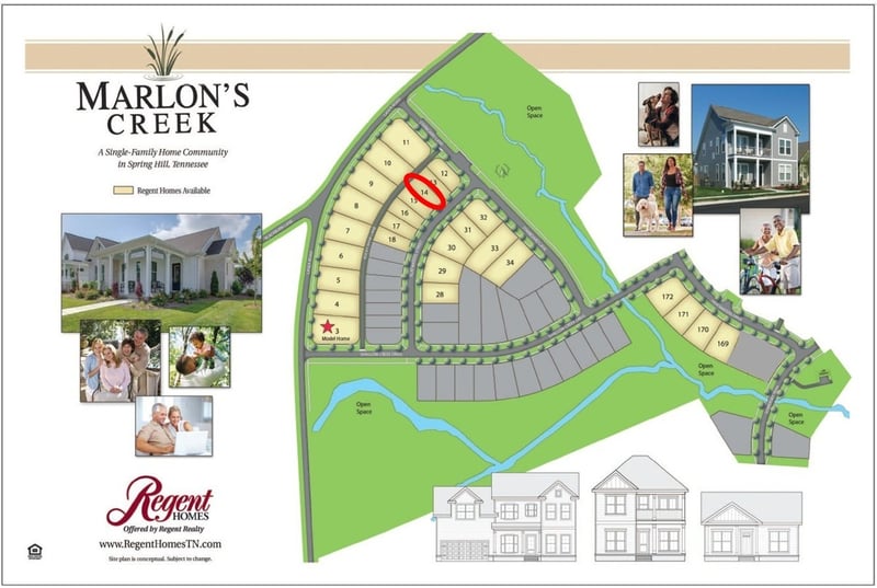 1823 Flatwaters St, Spring Hill, TN 37174