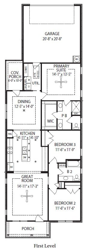 1823 Flatwaters St, Spring Hill, TN 37174