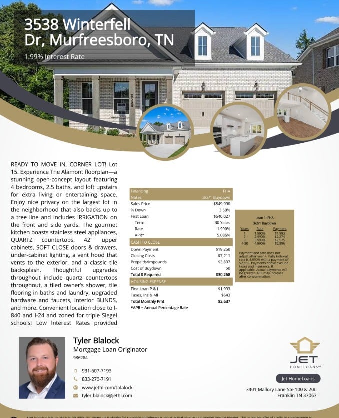 3538 Winterfell Dr, Murfreesboro, TN 37129