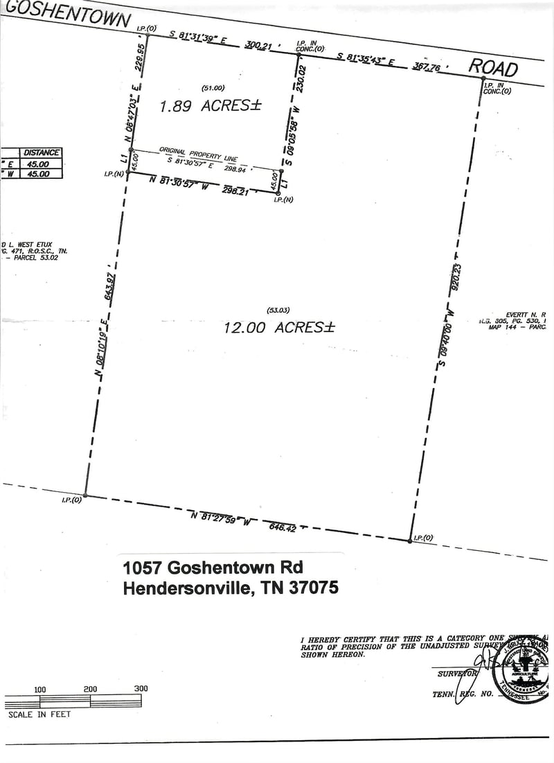1057 Goshentown Rd, Hendersonville, TN 37075