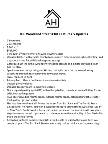 800 Woodland St #301, Nashville, TN 37206