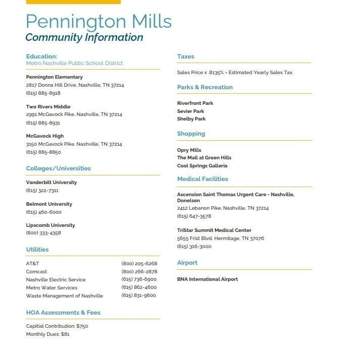 965 Watercourse Ct, Nashville, TN 37214