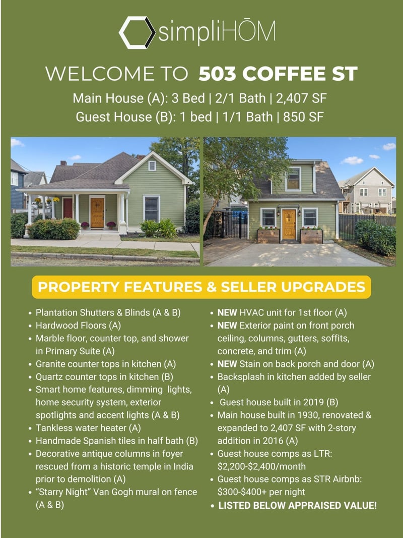 503 Coffee St #A & B, Nashville, TN 37208