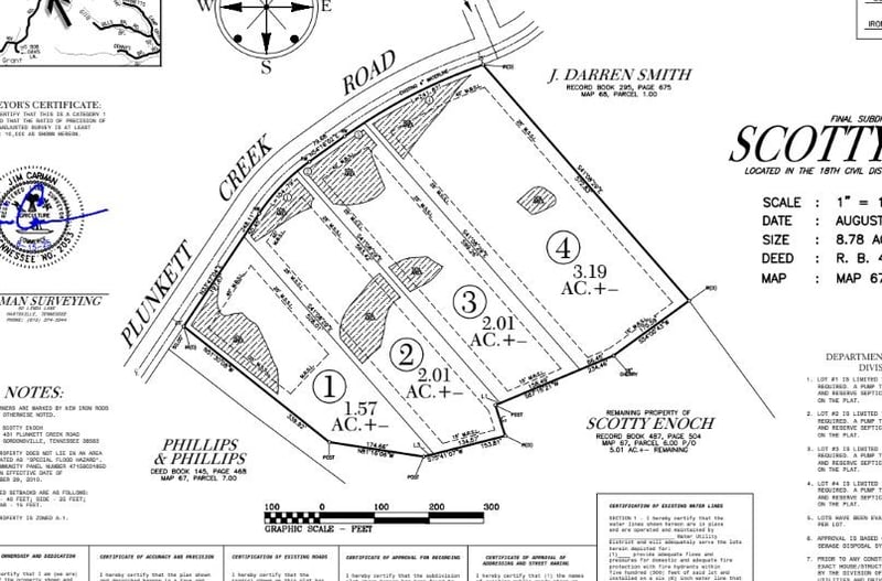 Plunkett Creek Rd Lot 4, Gordonsville, TN 38563