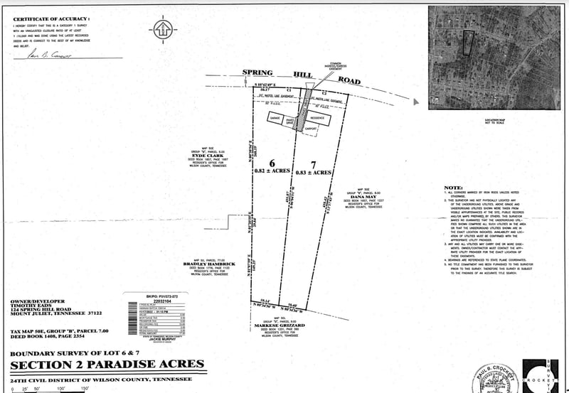 104 Spring Hill Rd Lot 6, Mount Juliet, TN 37122