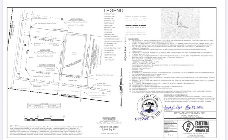 203 E 8th St, Columbia, TN 38401