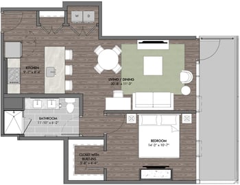 805 Church St #1903, Nashville, TN 37203