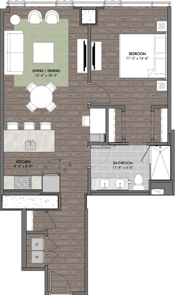 805 Church St #2014, Nashville, TN 37203