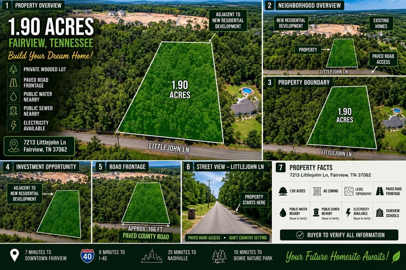 7213 Littlejohn Ln, Fairview, TN 37062