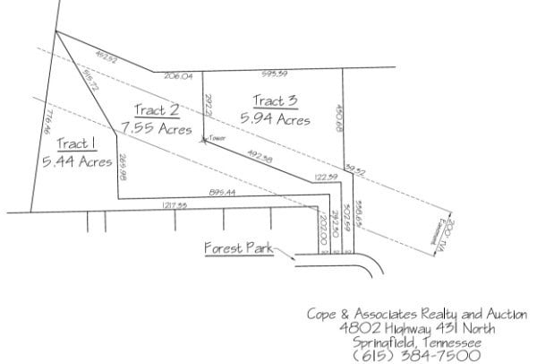 Forest Park Rd Lot 1-2, Springfield, TN 37172
