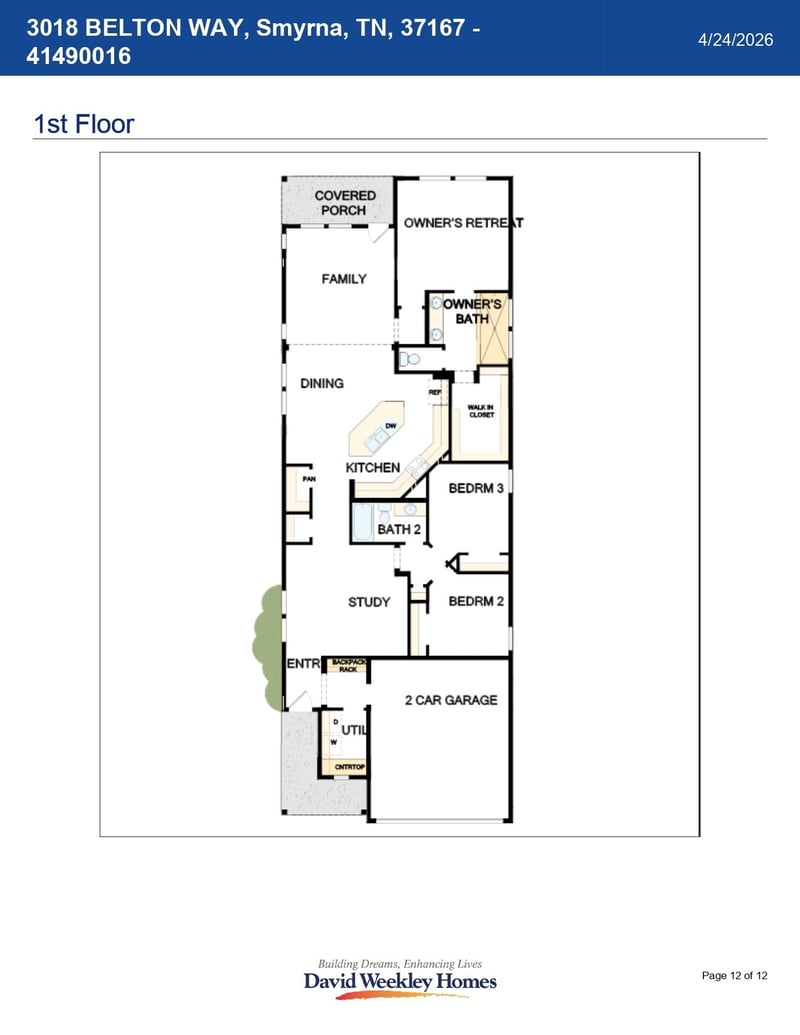 3018 Belton Way, Smyrna, TN 37167