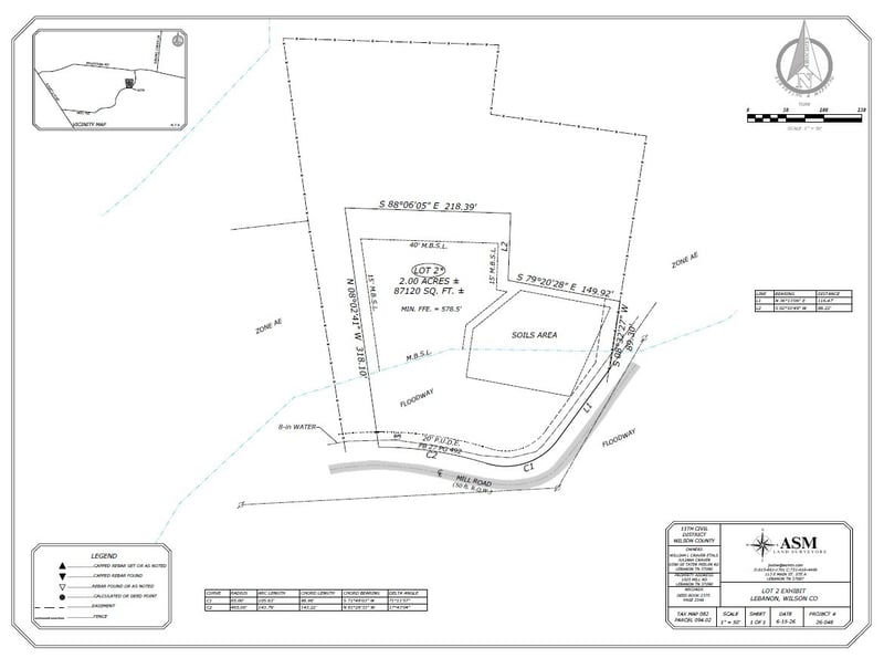 1025 Mill Rd Lot 2, Lebanon, TN 37090