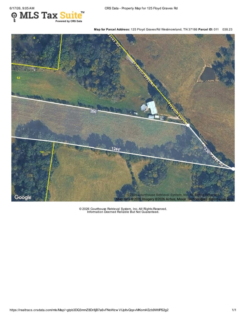 125 Floyd Graves Rd, Westmoreland, TN 37186