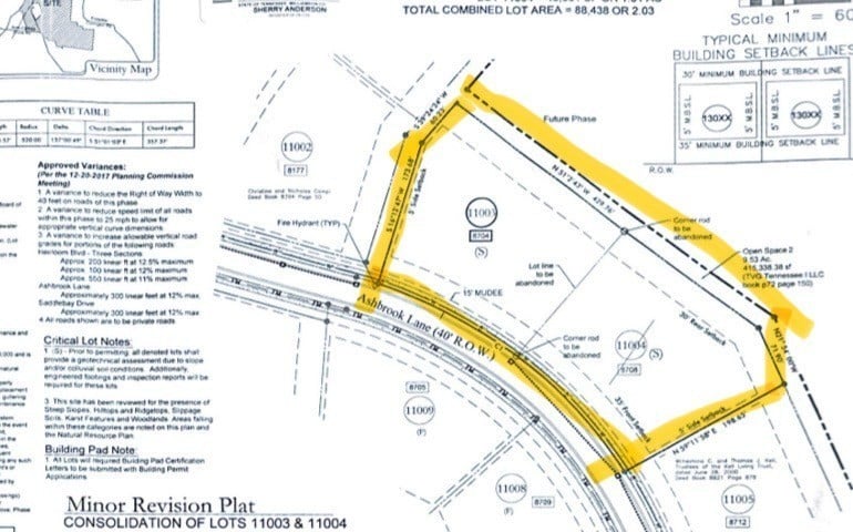 8704 Ashbrook Ln Lot 11003, College Grove, TN 37046