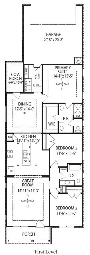 1823 Flatwaters St, Spring Hill, TN 37174