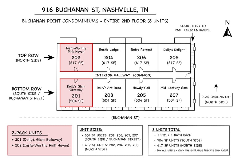 916 Buchanan St #201, 202, Nashville, TN 37208